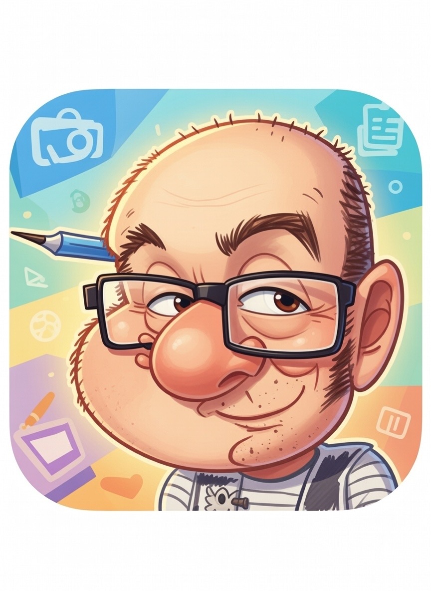 Erstellt die KI die Karikatur komplett alleine?