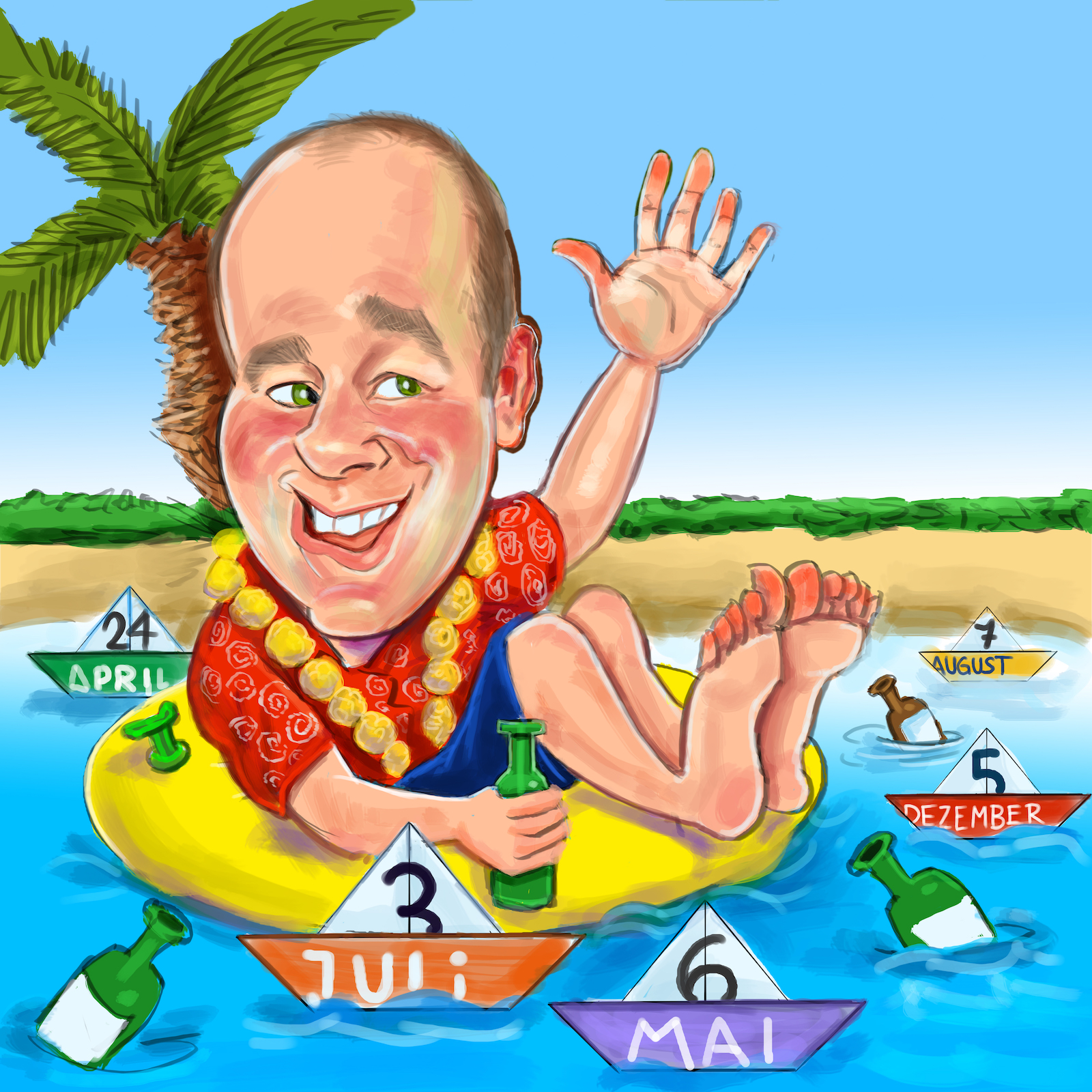 Fertiges Cover für Mallorca-Single-Cover