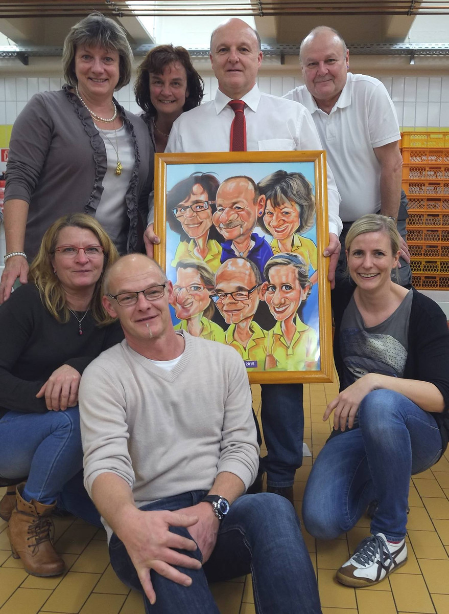 „Deine persönliche Karikatur – nach Foto gezeichnet“