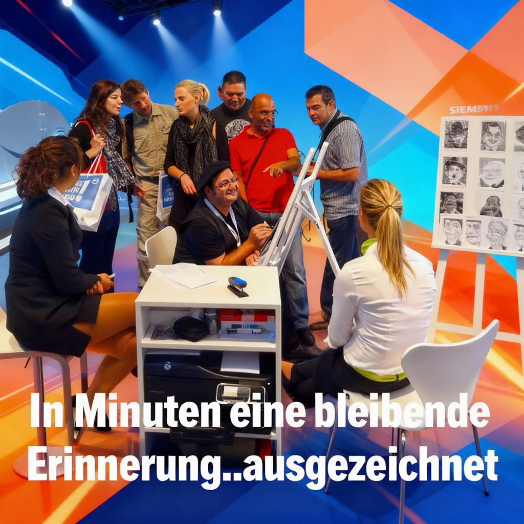 Eignen sich Karikaturen für Messen?