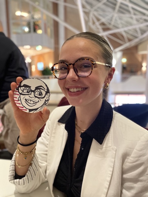 Bierdeckel-Karikaturen – Live gezeichnete Mini-Porträts für Events