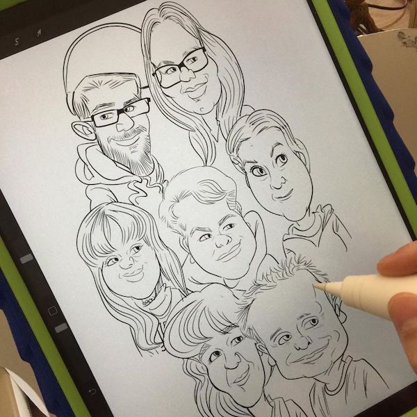 karikatur gruppenbild09