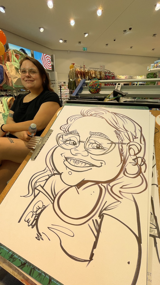 🏢 Klassische Karikaturen für Firmenevents