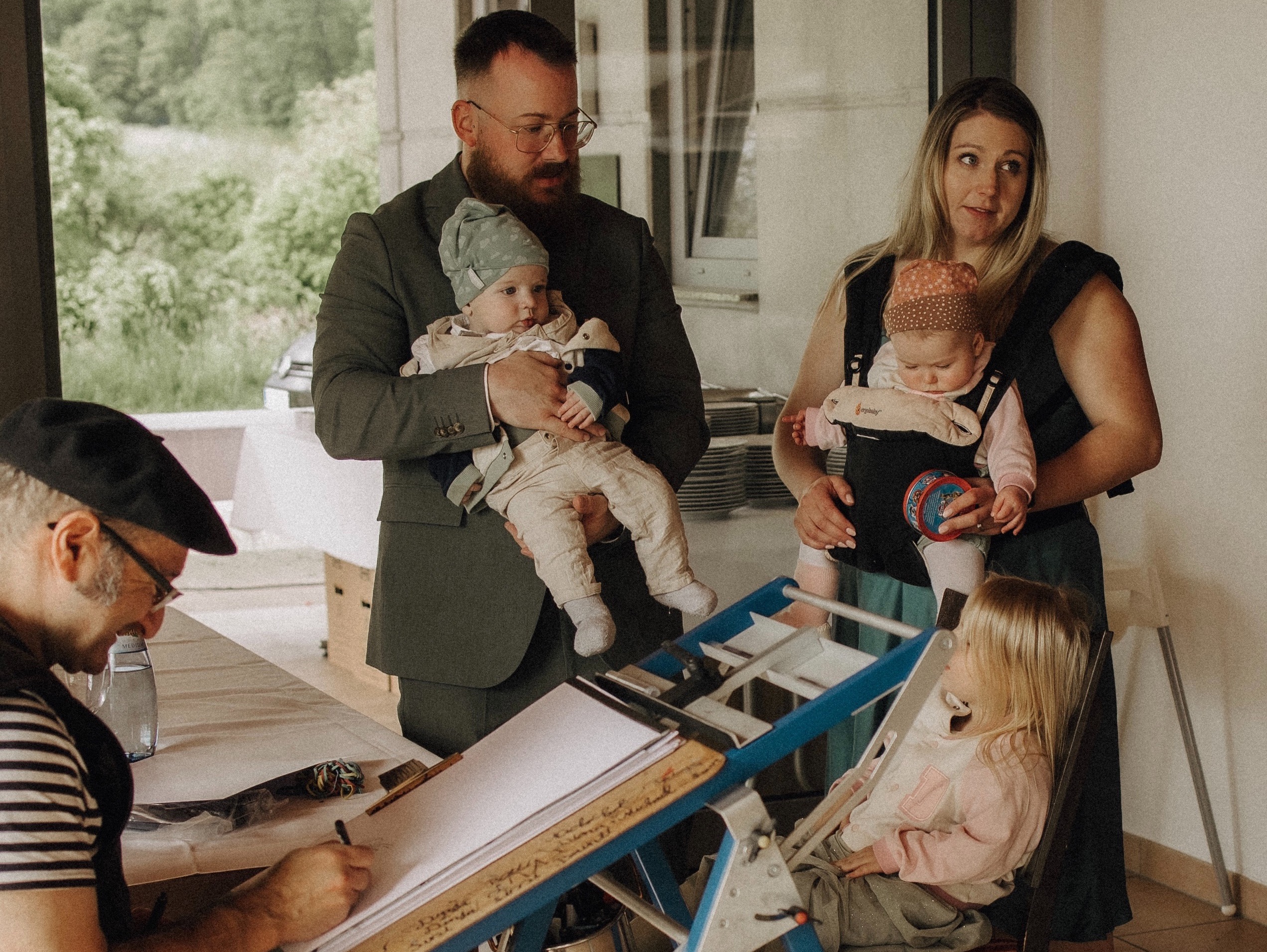 Ein Familienmoment zum Mitnehmen